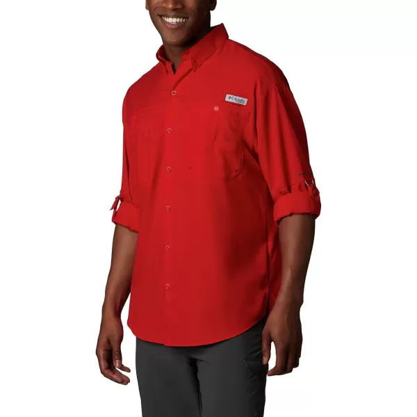 imageColumbia Mens Tamiami Ii Ls ShirtRed Spark