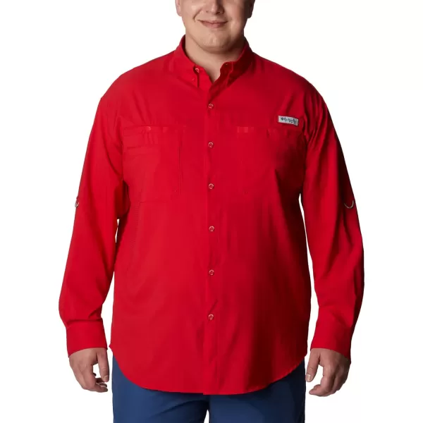imageColumbia Mens Tamiami Ii Ls ShirtRed Spark