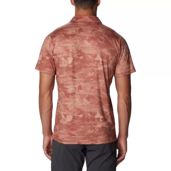 imageColumbia Mens Tech Trail Novelty PoloAuburn Beachwood
