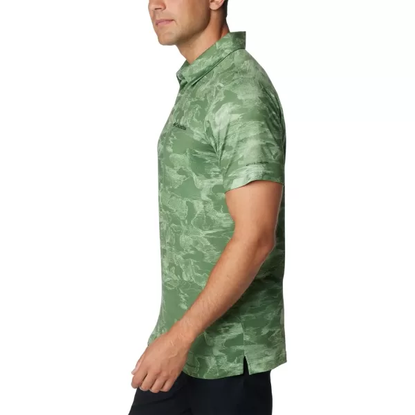 imageColumbia Mens Tech Trail Novelty PoloCanteen Beachwood