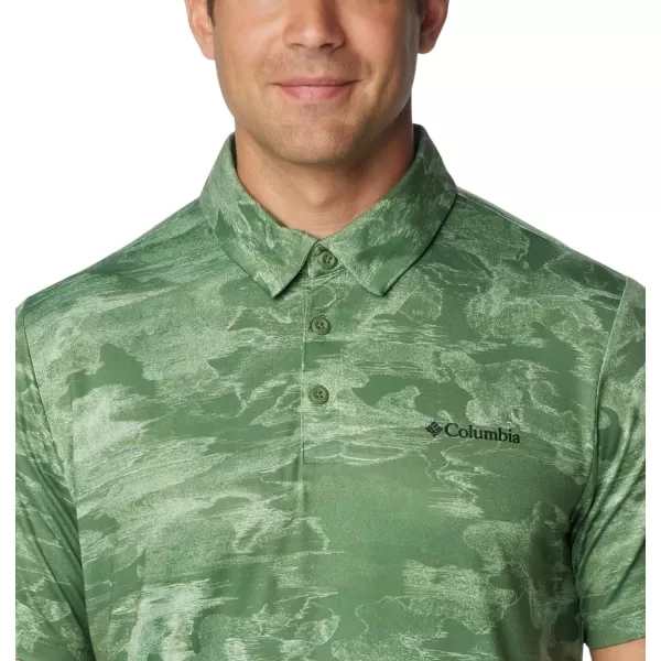 imageColumbia Mens Tech Trail Novelty PoloCanteen Beachwood