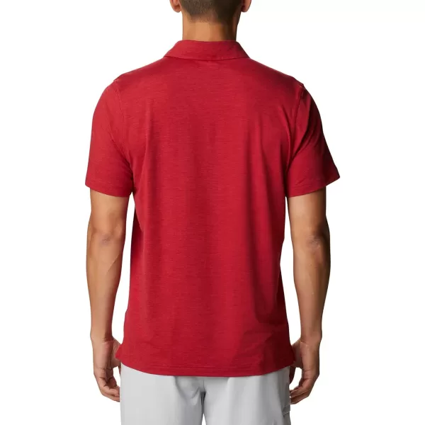 imageColumbia Mens Tech Trail PoloArk  Red Velvet