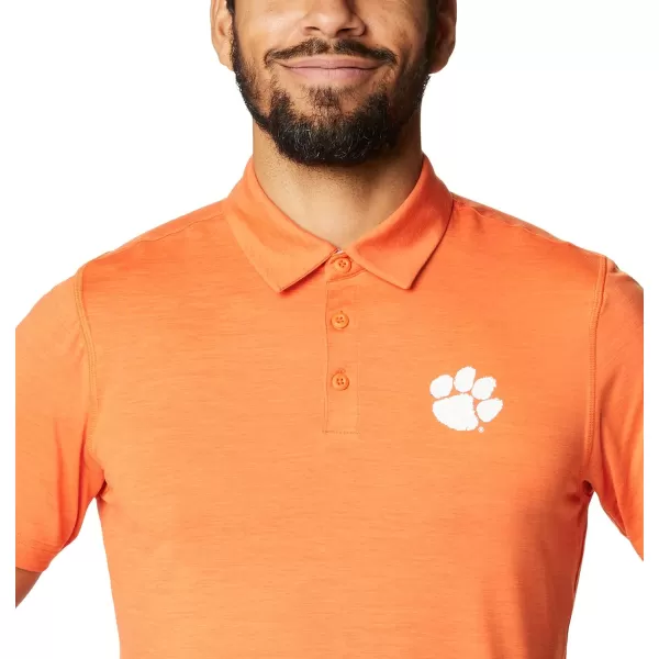 imageColumbia Mens Tech Trail PoloCle  Spark Orange