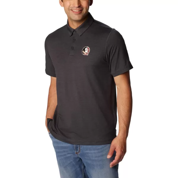 imageColumbia Mens Tech Trail PoloFsu  Black