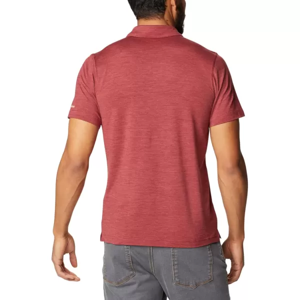imageColumbia Mens Tech Trail PoloFsu  Cabernet