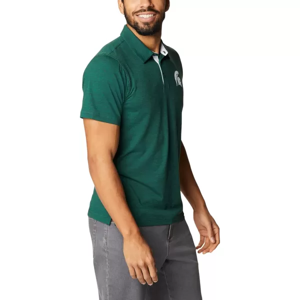 imageColumbia Mens Tech Trail PoloMs  Spruce