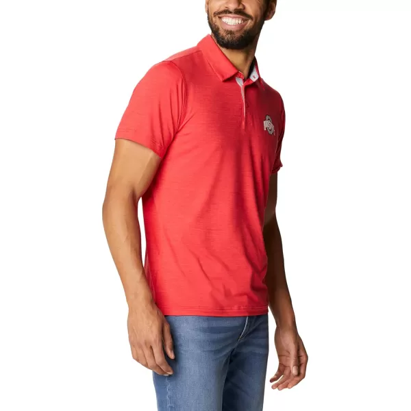 imageColumbia Mens Tech Trail PoloOs  Intense Red