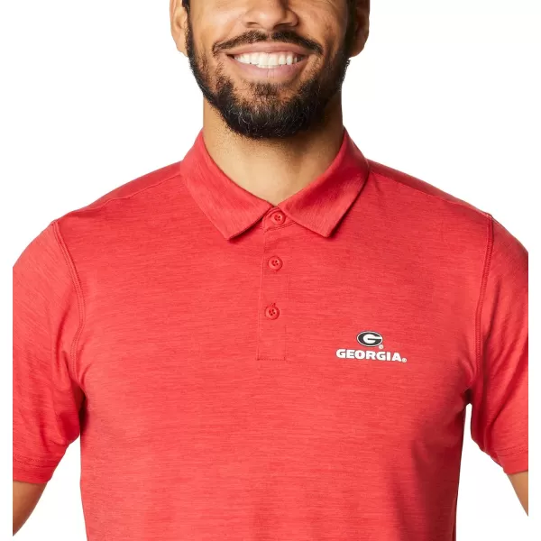 imageColumbia Mens Tech Trail PoloUga  Bright Red