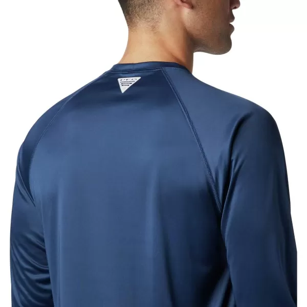 imageColumbia Mens Terminal Tackle Long Sleeve Shirt Wicking MaterialCarbonSunlit Logo
