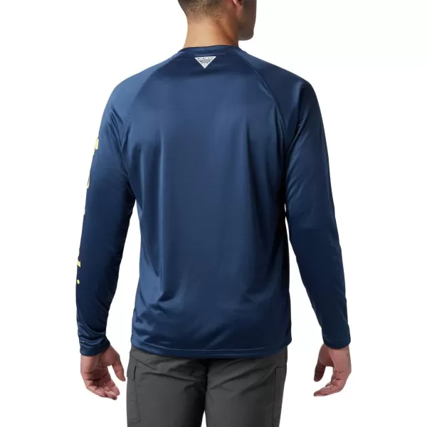imageColumbia Mens Terminal Tackle Long Sleeve Shirt Wicking MaterialCarbonSunlit Logo