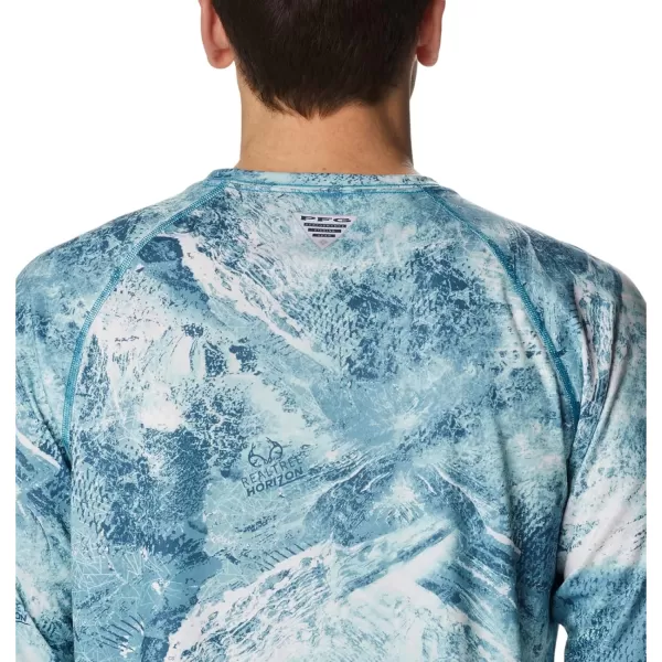 imageColumbia Mens Terminal Tackle Long Sleeve Shirt Wicking MaterialGulf Stream Realtree Horizon