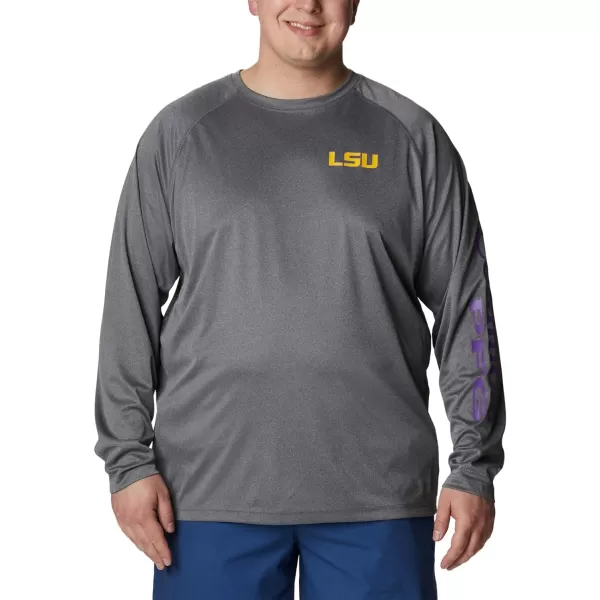 imageColumbia Mens Terminal Tackle Long Sleeve Shirt Wicking MaterialLsu Tigers 3