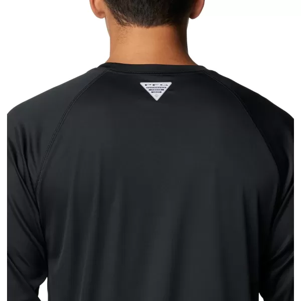 imageColumbia Mens Terminal Tackle Long Sleeve Shirt Wicking MaterialOs  Black