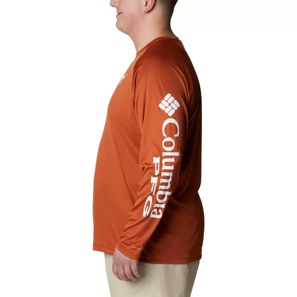 imageColumbia Mens Terminal Tackle Long Sleeve Shirt Wicking MaterialTex  Cedar  White