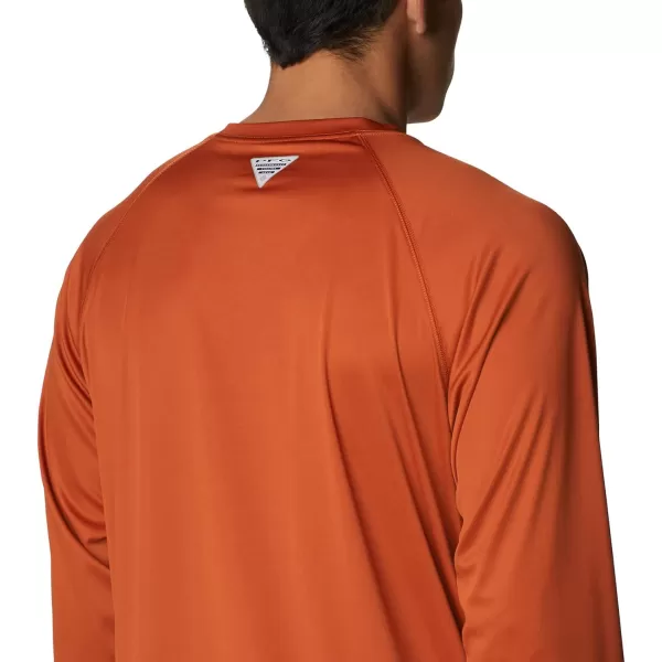 imageColumbia Mens Terminal Tackle Long Sleeve Shirt Wicking MaterialTex  Cedar  White