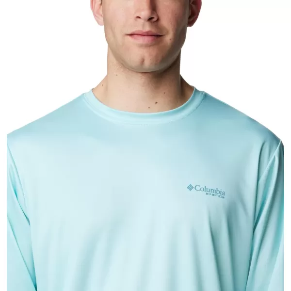 imageColumbia Mens Terminal Tackle PFG Fish Star Long SleeveGulf StreamCanyon Blue Marlin Gradient