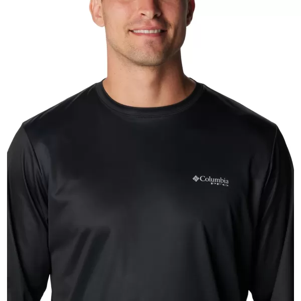 imageColumbia Mens Terminal Tackle PFG Statetriot Long SleeveBlackGraphite Fl
