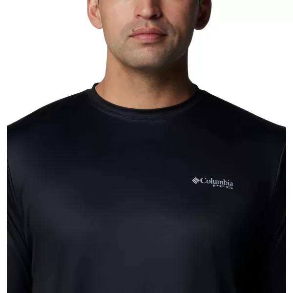 imageColumbia Mens Terminal Tackle PFG Statetriot Long SleeveBlackGraphite Tx