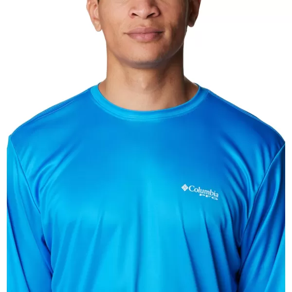 imageColumbia Mens Terminal Tackle PFG Statetriot Long SleeveHyper Blue  White Usa
