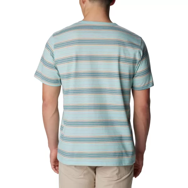 imageColumbia Mens Thistletown Hills Printed Short Sleeve TeeSpray Thistletown Stripe