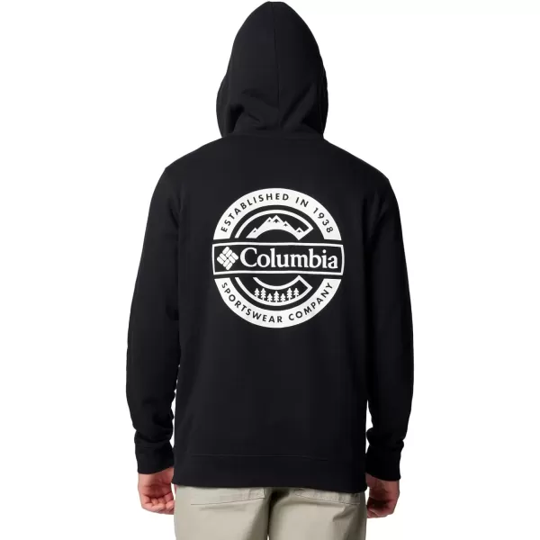 imageColumbia Mens Trek Graphic HoodieBlackButton Badge