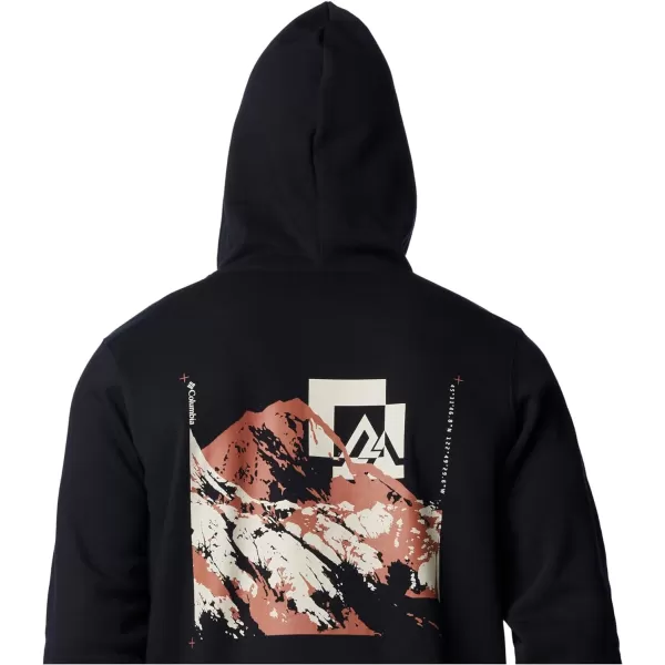 imageColumbia Mens Trek Graphic HoodieBlackMountain Air