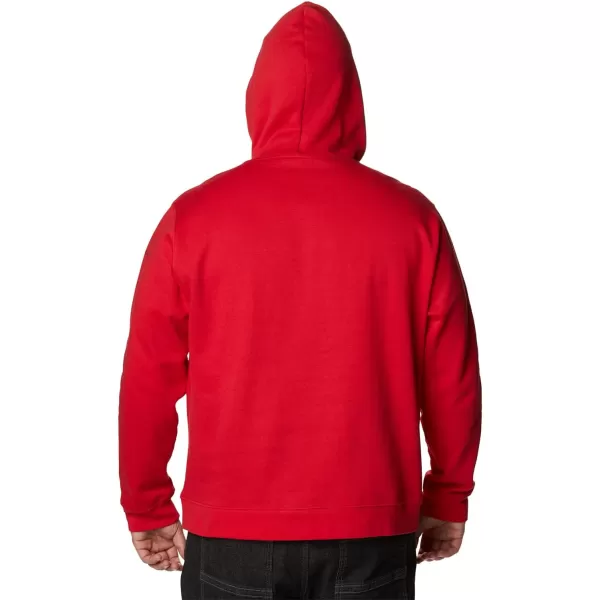 imageColumbia Mens Trek Graphic HoodieMountain RedUs Hood Flag