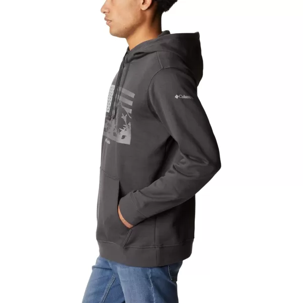 imageColumbia Mens Trek Graphic HoodieSharkUs Hood Flag
