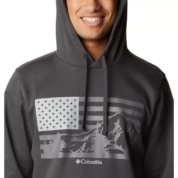 imageColumbia Mens Trek Graphic HoodieSharkUs Hood Flag