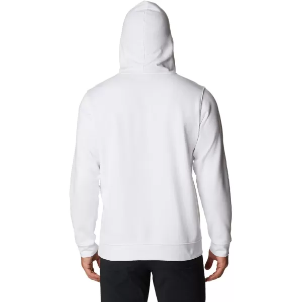imageColumbia Mens Trek Graphic HoodieWhiteUs Flag Stamp