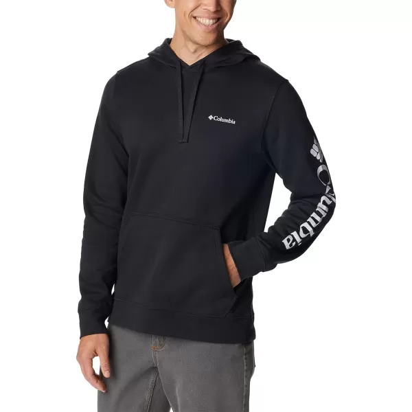 imageColumbia Mens Trek HoodieBlackCsc Sleeve Logo
