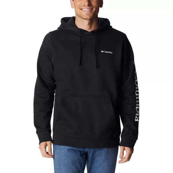imageColumbia Mens Trek HoodieBlackCsc Sleeve Logo