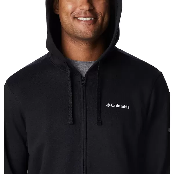 imageColumbia Mens Trek HoodieBlackCsc Sleeve Logo