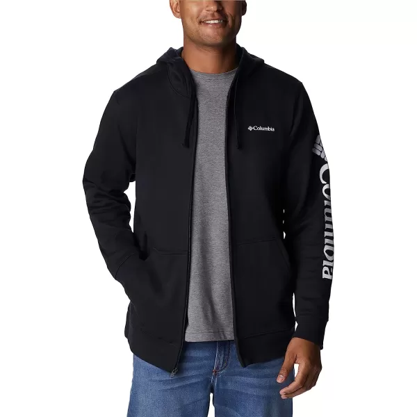 imageColumbia Mens Trek HoodieBlackCsc Sleeve Logo