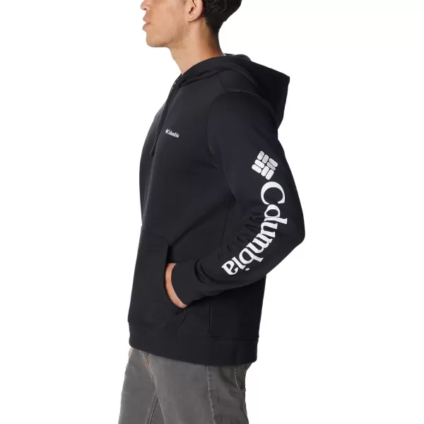 imageColumbia Mens Trek HoodieBlackCsc Sleeve Logo