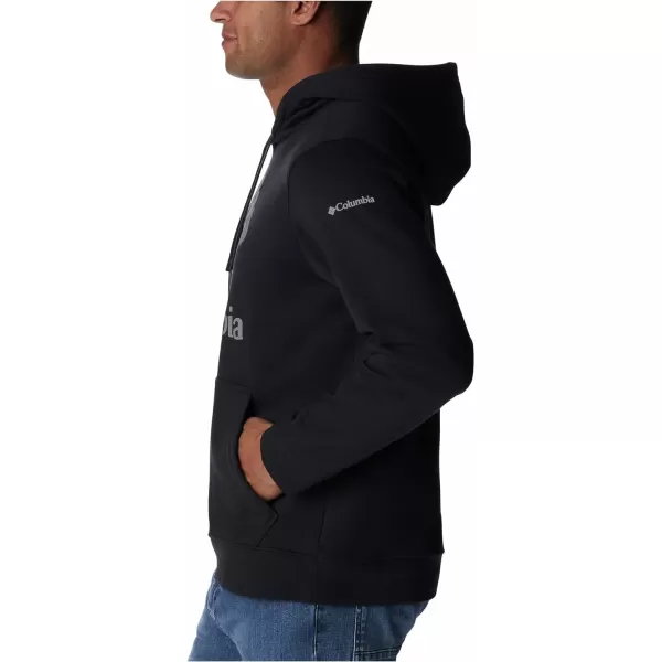 imageColumbia Mens Trek HoodieBlackCsc Stacked Logo