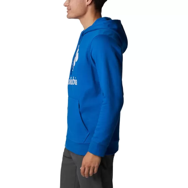 imageColumbia Mens Trek HoodieBright IndigoCsc Stacked Graphic