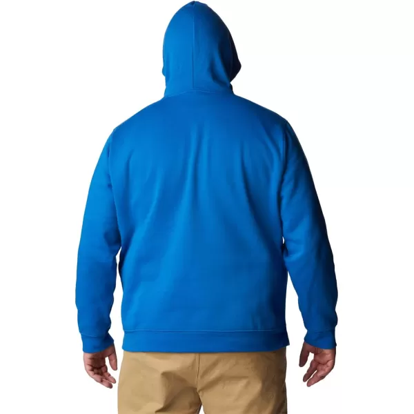 imageColumbia Mens Trek HoodieBright IndigoCsc Stacked Graphic