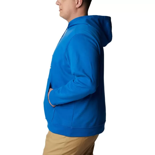 imageColumbia Mens Trek HoodieBright IndigoCsc Stacked Graphic