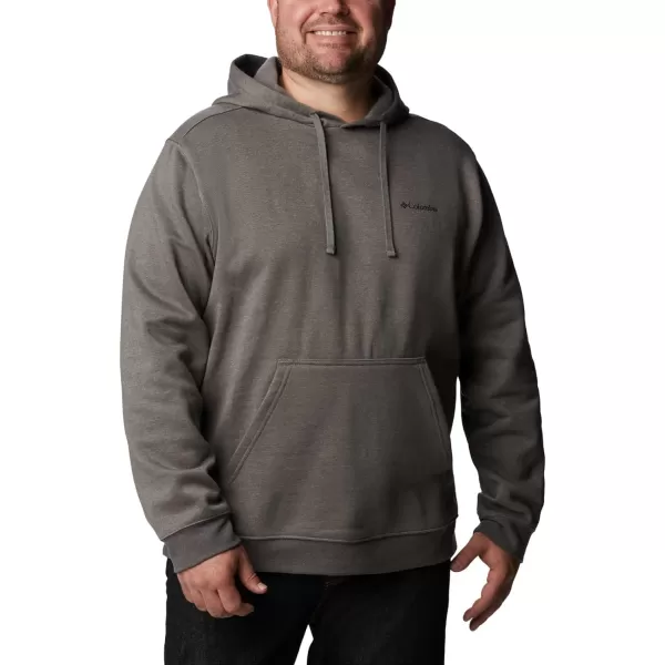 imageColumbia Mens Trek HoodieCharcoal HeatherCsc Sleeve Logo