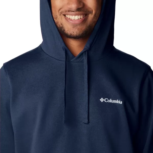 imageColumbia Mens Trek HoodieCollegiate NavyCsc Sleeve Logo