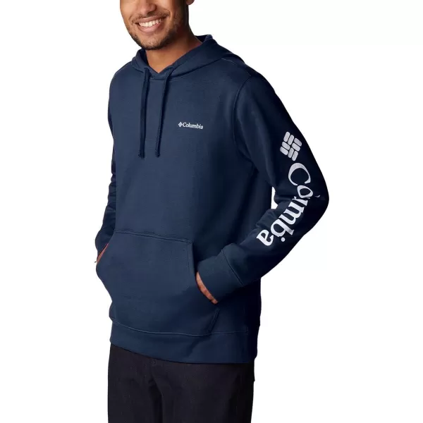 imageColumbia Mens Trek HoodieCollegiate NavyCsc Sleeve Logo