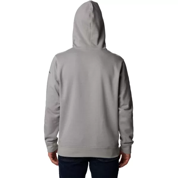 imageColumbia Mens Trek HoodieColm Grey Heather  College Life Graphic