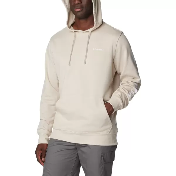 imageColumbia Mens Trek HoodieDark StoneCsc Sleeve Logo
