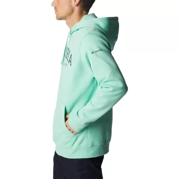 imageColumbia Mens Trek HoodieKelp HeatherCsc Arched Brand Logo