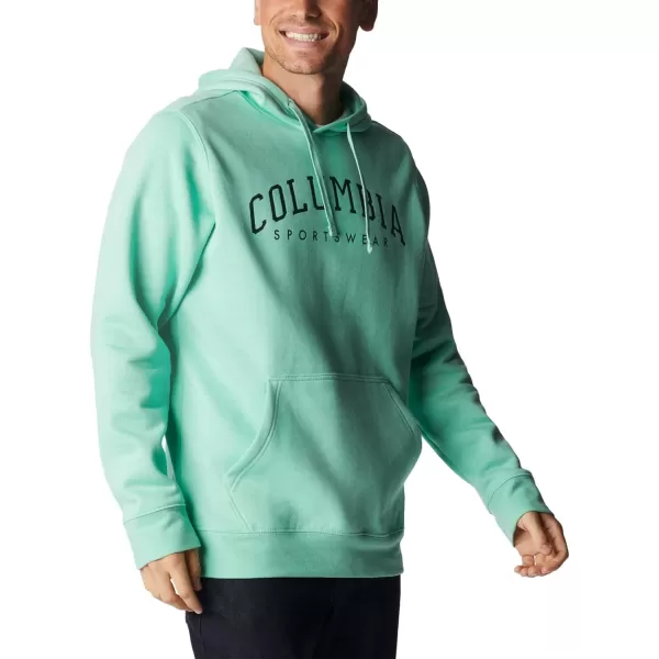 imageColumbia Mens Trek HoodieKelp HeatherCsc Arched Brand Logo