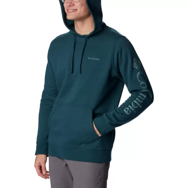 imageColumbia Mens Trek HoodieNight Wave  Csc Sleeve Logo