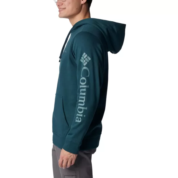 imageColumbia Mens Trek HoodieNight Wave  Csc Sleeve Logo