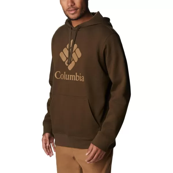 imageColumbia Mens Trek HoodieOlive GreenCsc Stacked Graphic