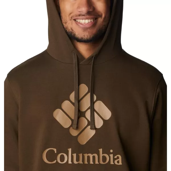 imageColumbia Mens Trek HoodieOlive GreenCsc Stacked Graphic